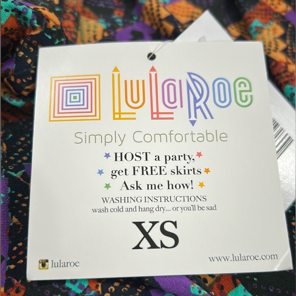 LuLaRoe Maxi Skirt XS NWT Tall Maxi or Strapless Dress Petite - Picture 5 of 8